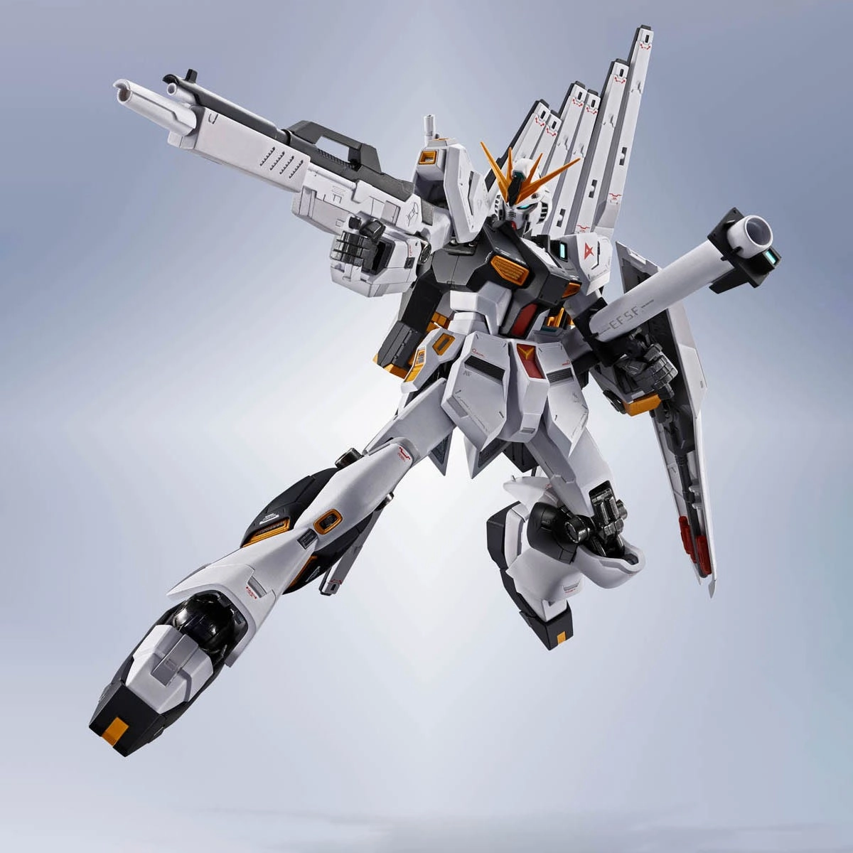 Nu Gundam "Mobile Suit Gundam: Char's Counterattack" Metal Robot Spirits Art Product Action Showcase