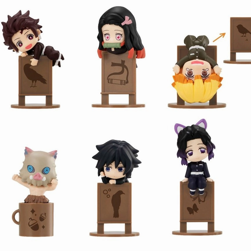 Rubber Toy OCHATOMO Series MEGAHOUSE Demon Slayer (Set of 6 Characters)