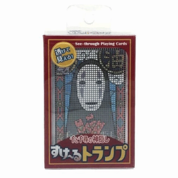 Collection Item Robot Art Transparent Playing Cards "Spirited Away Magic Seemingly Invisible"
