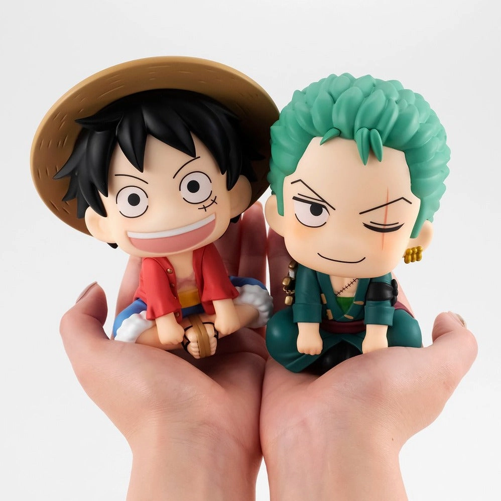 ONE PIECE MEGAHOUSE LOOK UP Luffy & Zoro SET ??with gift?? Enthusiast Grade Museum Gift