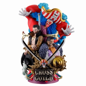 One Piece Petitrama DX RE BIRTH 03 Cross Guild Cyborg Design Graffiti Figure