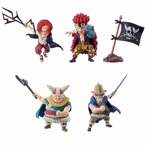 One Piece WCF World Collectable Figure "Red Hair Pirates" (Each) Factory Direct