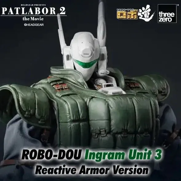 Valuable Collectible Patlabor 2: The Movie ROBO-DOU Ingram Unit 3 Reactive Armor Version