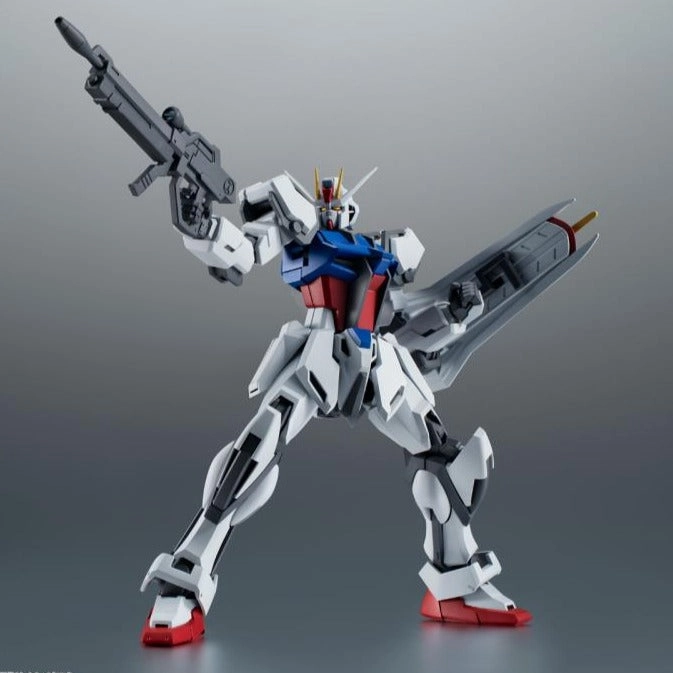 Superhero Toy Mobile Suit Gundam Seed Side MS GAT-X105 Strike Gundam version A.N.I.M.E. The Robot Spirits Action Figure