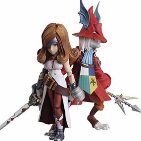Miniature Statue FINAL FANTASY IX BRING ARTS FREYA CRESCENT & BEATRIX