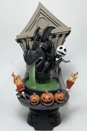 Display Statue Interchangeable Part Beast Kingdom Nightmare Before Christmas The King of Halloween D-Stage PVC Diorama Statue