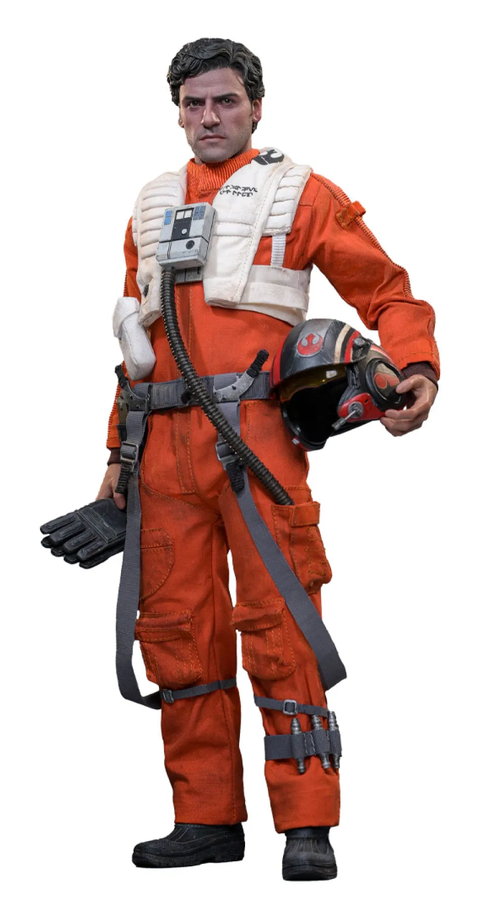 Hot Toys Poe Dameron - Star Wars: The Force Awakens - MMS806 - 1/6 Scale Collectible Figure Fantasy Art Ceiling Hung