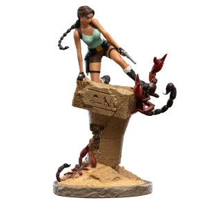 Weta Tomb Raider Lara Croft The Ruins of Revelation Mini Statue Weighing Scale Chemical Reaction