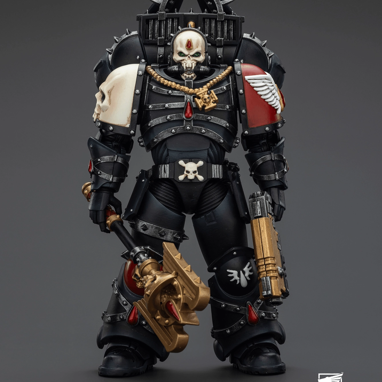 Chibi Collectible Premium Decor WARHAMMER Blood Angels Lemartes with Jump Pack, Blood Crozius and Absolver Bolt Pistol