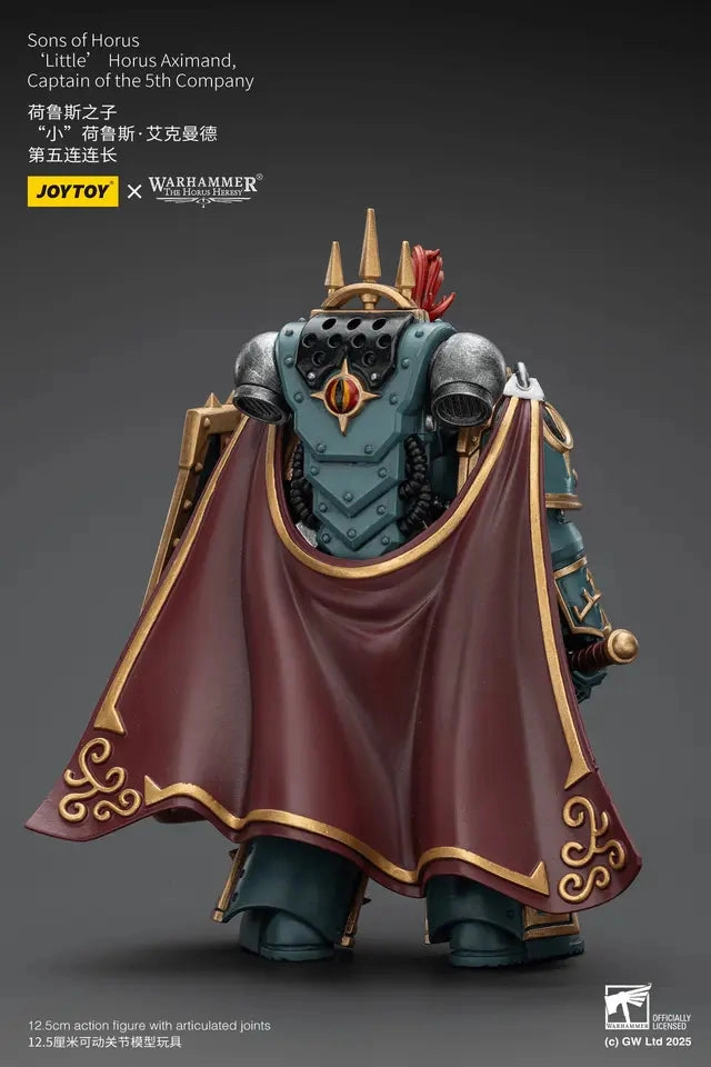 WARHAMMER Sons of Horus 'Little?? Horus Aximand Captain of the 5th Company Electronic Toy Geological Sample