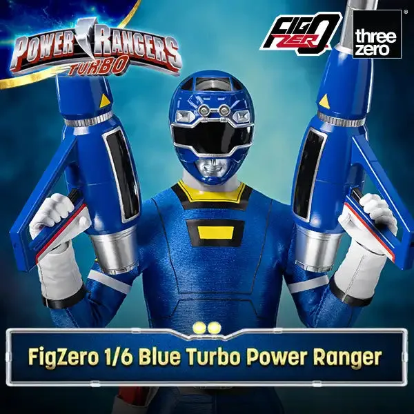 Chibi Merchandise Global Shipping Power Rangers Turbo FigZero 1/6 Blue Turbo Power Ranger
