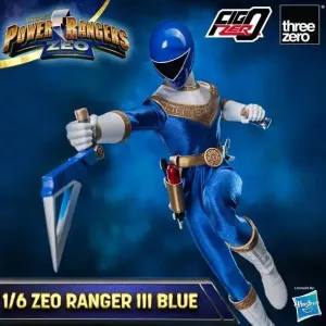 Power Rangers Zeo FigZero 1/6 Zeo Ranger III Blue Fantasy Piece Gaming Goods