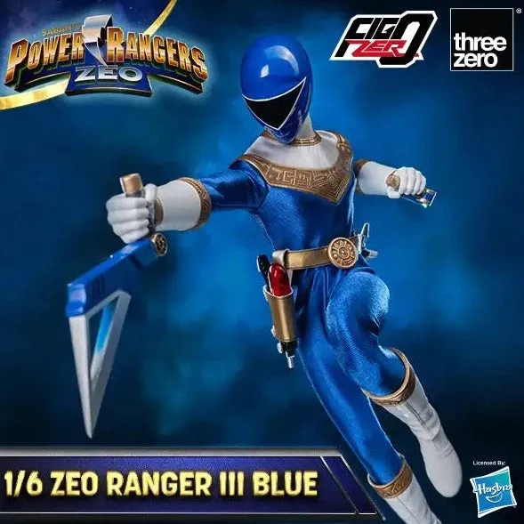 Power Rangers Zeo FigZero 1/6 Zeo Ranger III Blue Fantasy Piece Gaming Goods