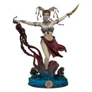 PUREARTS Gethsemoni: Queens Conjuring - Court of the Dead - PVC Collectible Statue Eco Friendly Age Appropriate