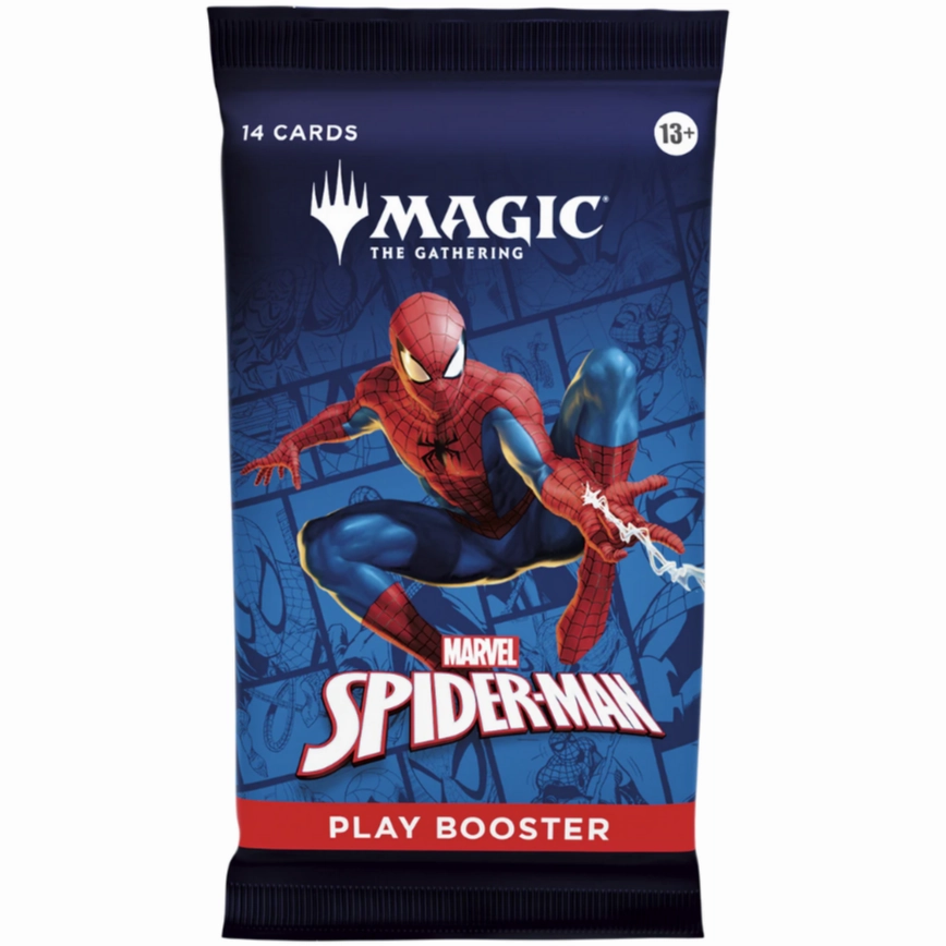 "Magic: The Gathering" Marvel's Spider-Man - Play Booster Pack Gaming Collectible