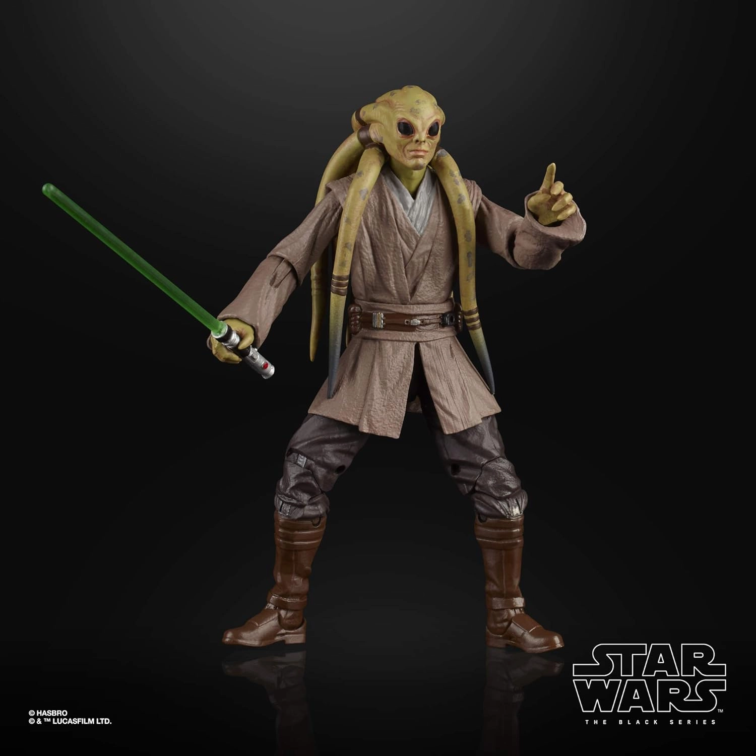 Star Wars The Black Series Kit Fisto 6 Inch Action Figure Fabric Figure