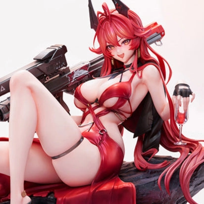 Dinosaur Model Goddess of Victory Nikke Red Hood Nonsense Red