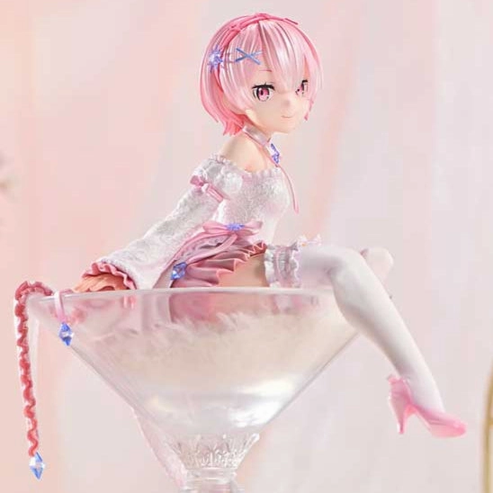Prime 1 Studio PRISMA WING Re:ZERO Starting Life in Another World Ram Glass Edition Pop Vinyl