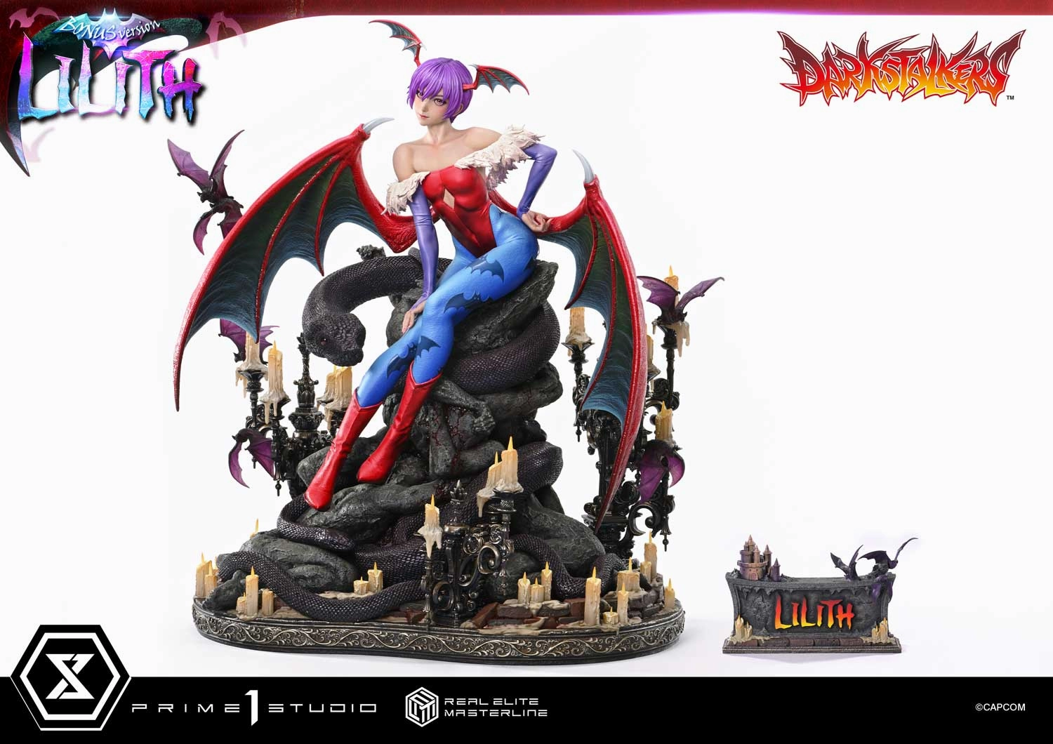 Mobile Game Prime 1 Studio Real Elite Masterline Darkstalkers Lilith Bonus Version