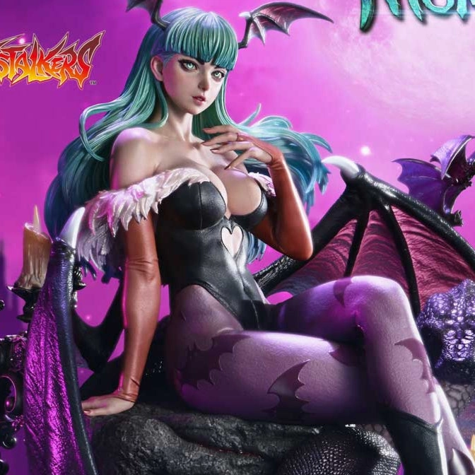 Prime 1 Studio Real Elite Masterline Darkstalkers Morrigan Wedding Cake Topper Gaming Item