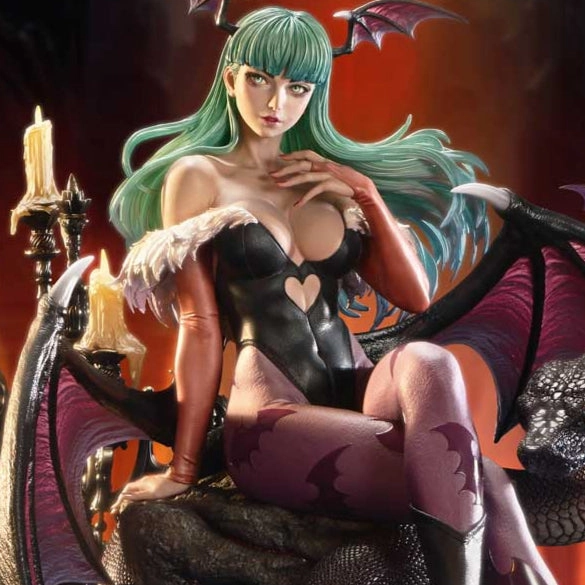 Prime 1 Studio Real Elite Masterline Darkstalkers Morrigan Robot Decor Character Model