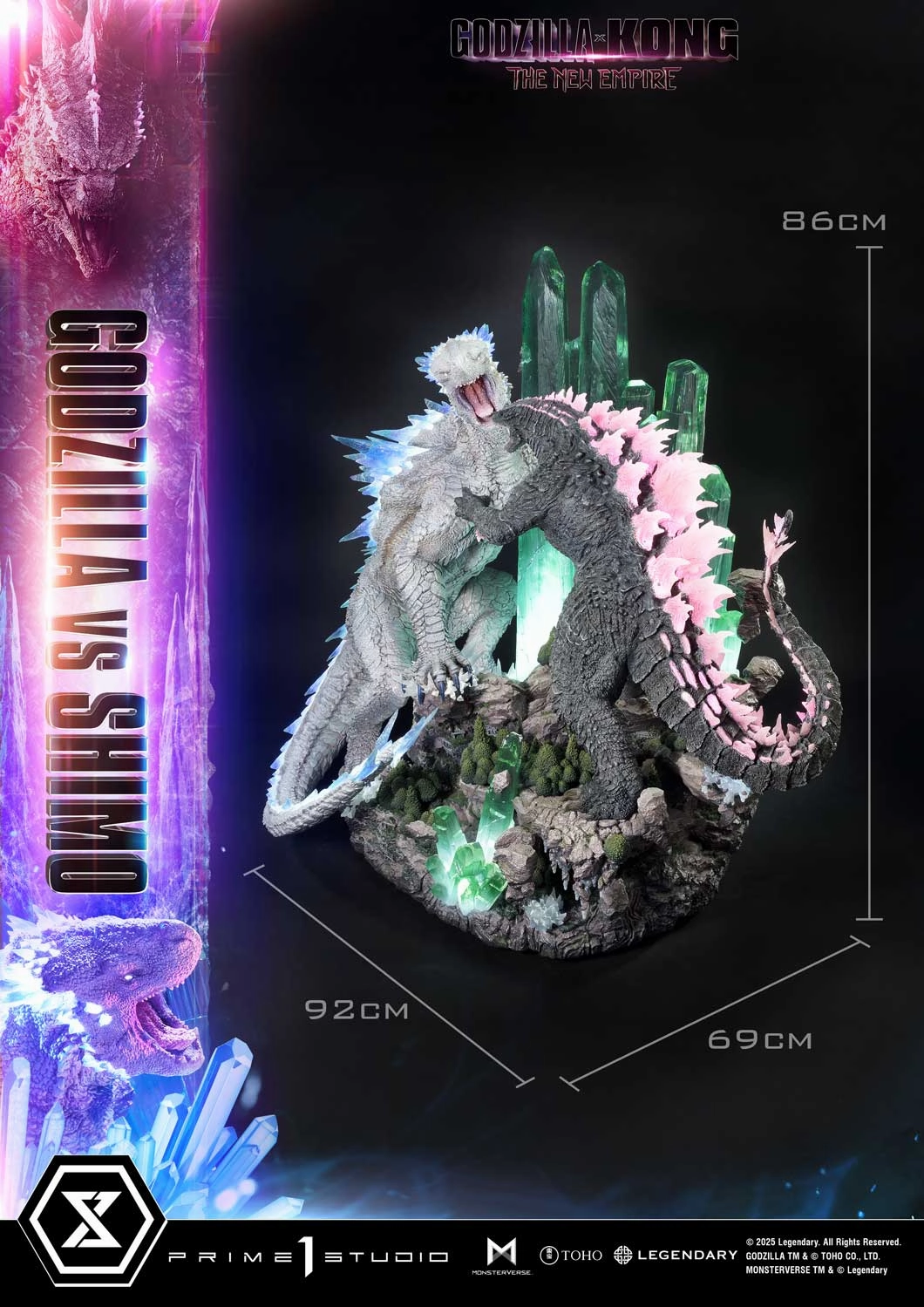 Marvel Hero Prime 1 Studio Ultimate Diorama Masterline Godzilla x Kong: The New Empire Godzilla vs Shimo