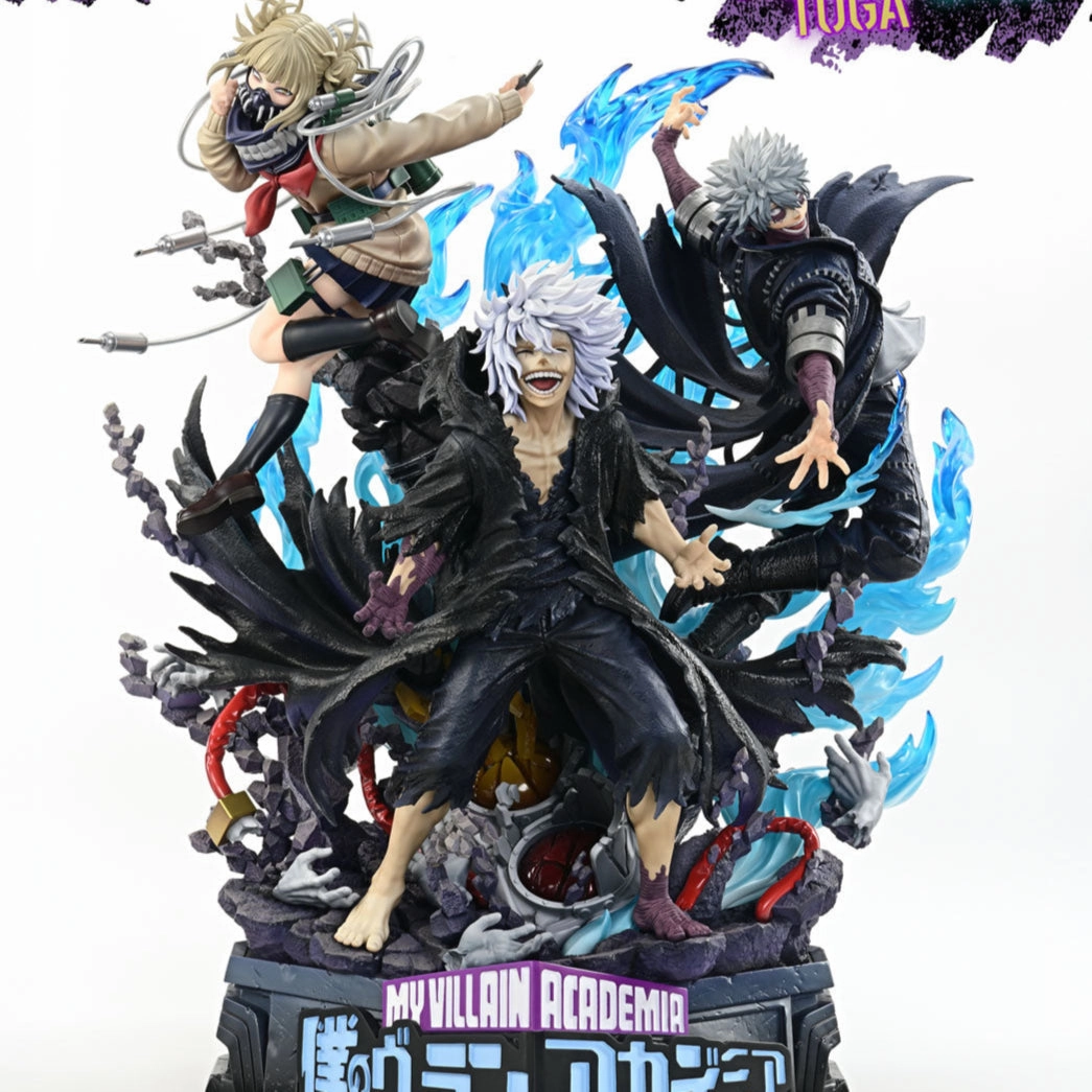 Prime 1 Studio Ultimate Premium Masterline My Hero Academia Tomura Shigaraki, Dabi, Himiko Toga Deluxe Version Fast shipping