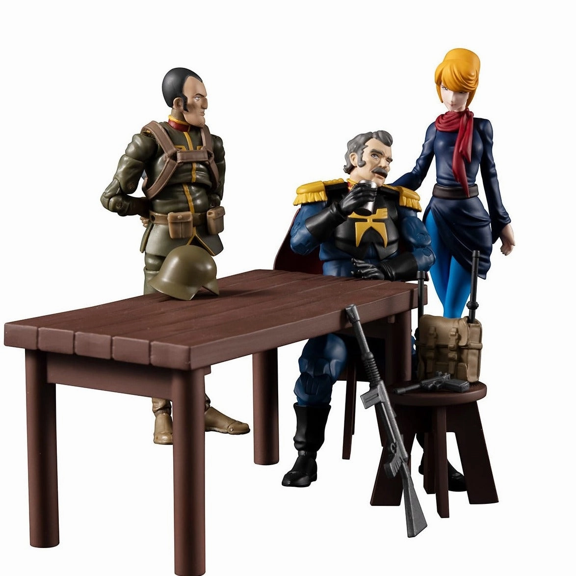 Ecommerce PVC Creation Principality of Zeon (Team Ramba Ral Set w/Gift) "Gundam" G.M.G 1/18
