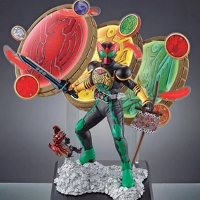 Inclusive Toy Themed Decor Kamen Rider OOO Ichibansho Kamen Rider OOO (10th Anniversary) Figure