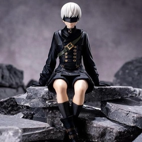 TV Anime "NieR:Automata Ver1.1a" PM Perching Figure "9S" Polymer Clay Alien Creature