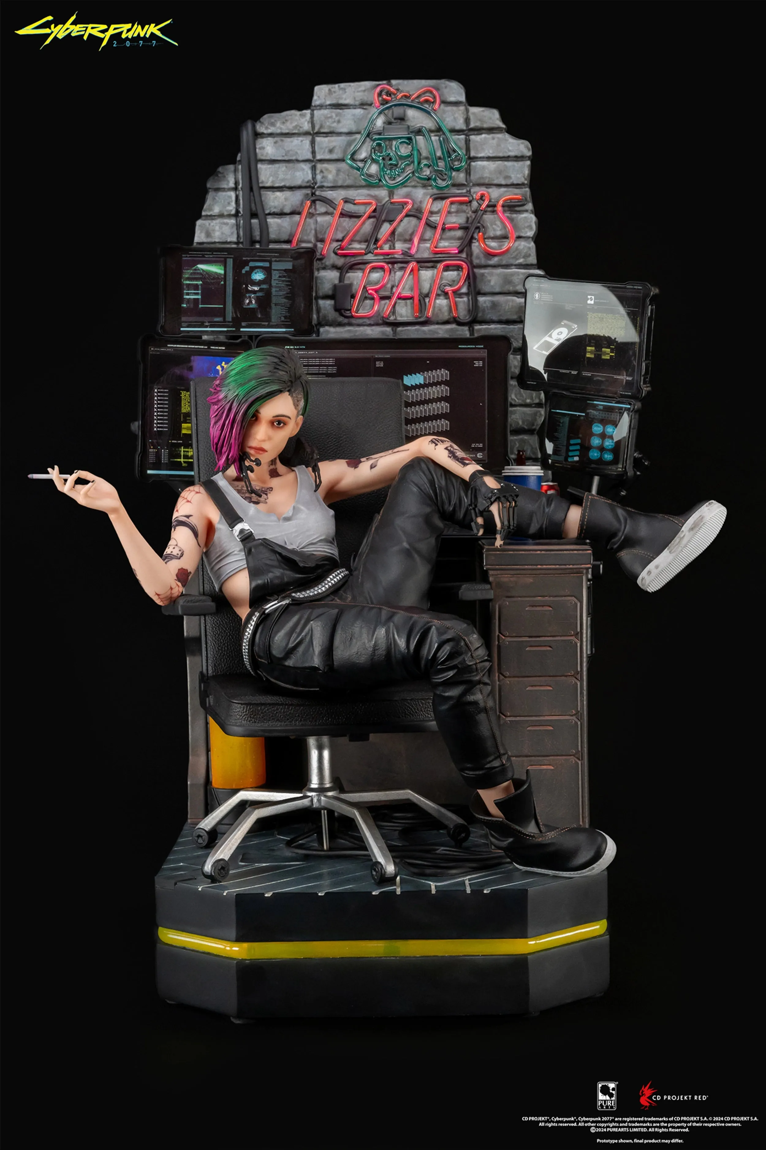 Convention Exclusive PUREARTS Judy Alvarez - Cyberpunk 2077 - 1/4 Scale Collectible Statue