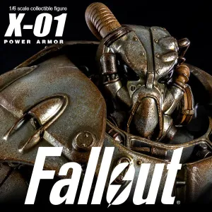 Swapable Head Threezero Fallout X-01 Power Armor