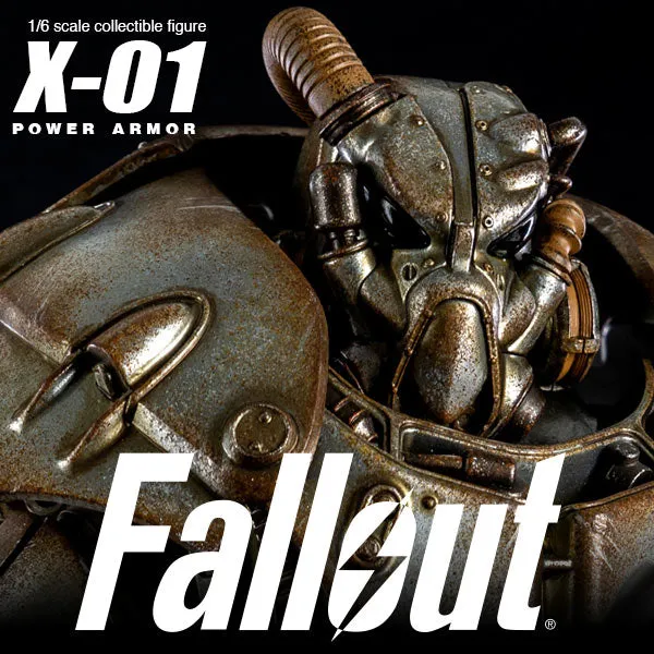 Swapable Head Threezero Fallout X-01 Power Armor