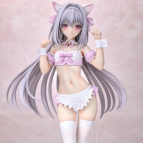 Luna Sakurakouji Cat Maid Sakura Color Ver. PVC Creation Film Prop Replica