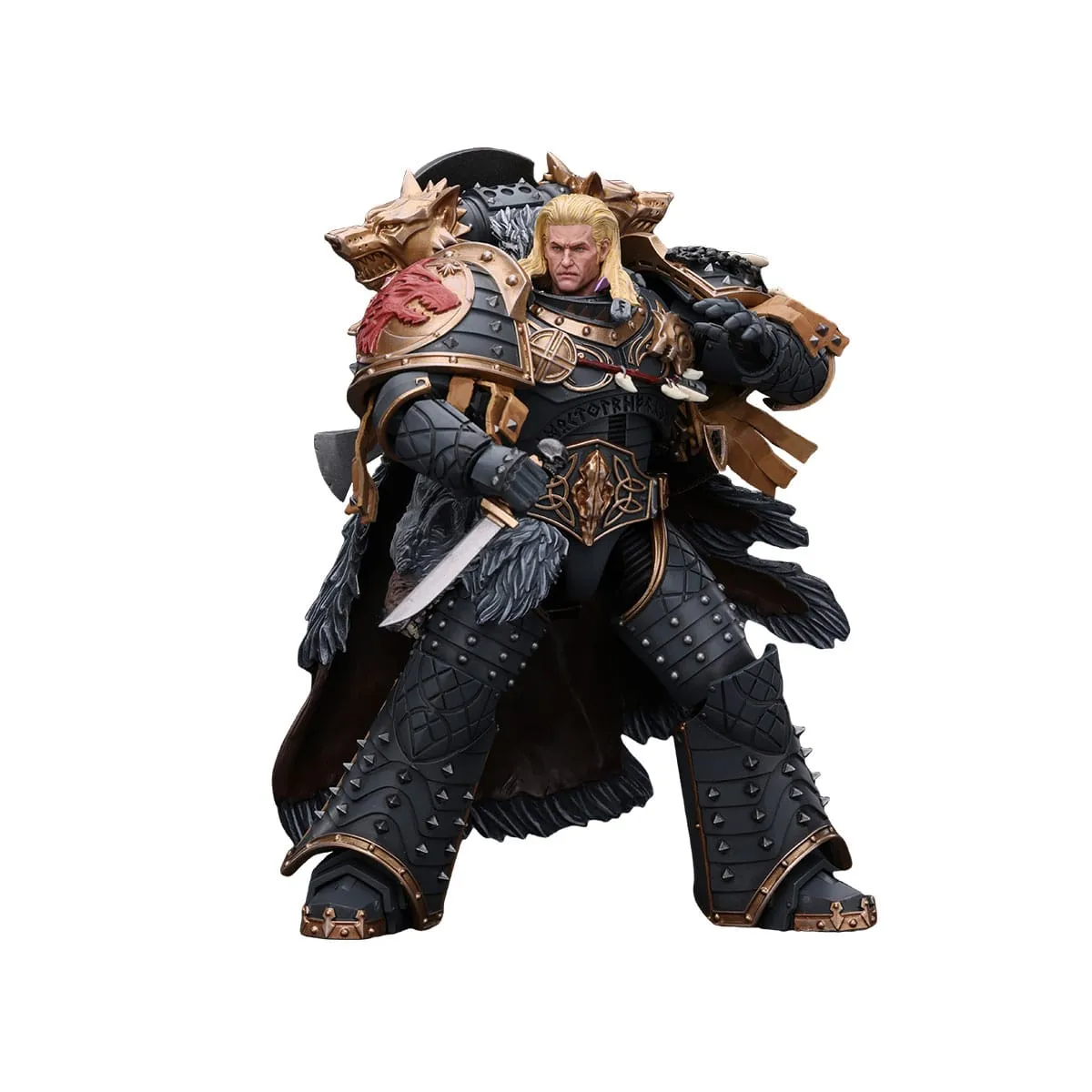 Online Forum JOYTOY Warhammer The Horus Heresy Space Wolves Leman Russ Primarch of the VIth Legion 1/18 Action Figure