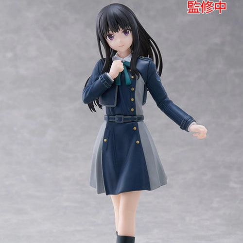 PVC Model Home Office Lycoris Recoil Coreful Figure - Takina Inoue (School Uniform Ver.)