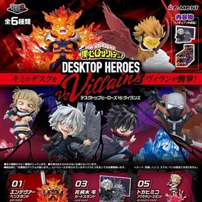 Movie Goods Urban Vinyl Re-Ment DesQ "My Hero Academia" Desktop Heroes VS Villains (Each)