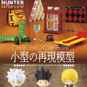 Toy Figurine Re-Ment HUNTERxHUNTER Miniature Collection (Set of 6)