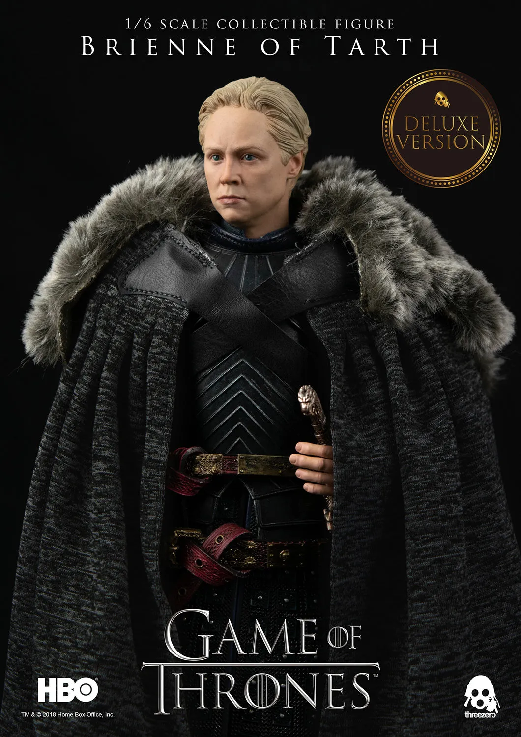 Miniature Article Art Goods Threezero Game of Thrones Brienne of Tarth (Deluxe version)