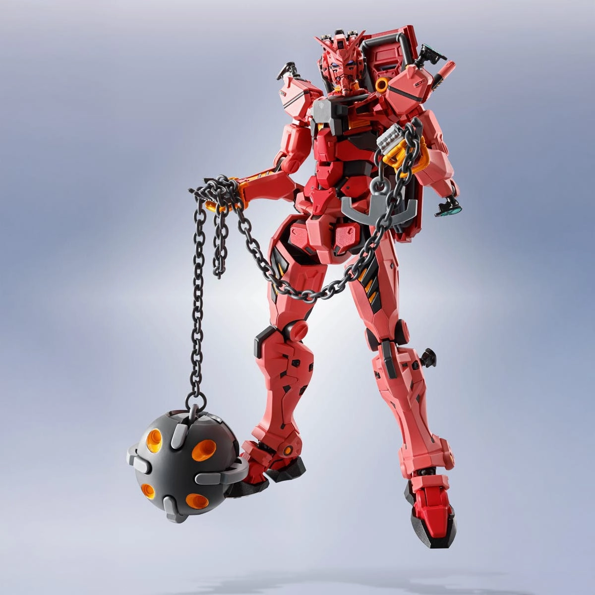 Gaming Art Red Gundam "Gundam GQuuuuuuX" Metal Robot Spirits
