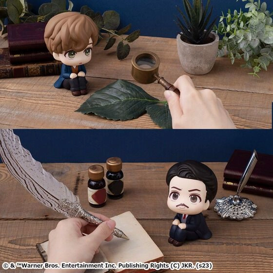 Lookup Newt Scamander ?? Jacob Kowalski (with gift) stress relief Fabric Figure