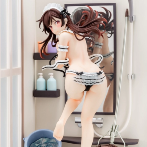 Anime Object Rent-A-Girlfriend Chizuru Mizuhara Maid Bikini De Cleaning Ver.