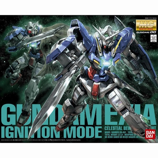 Movie Item Astronomy Tool Bandai Hobby MG 1/100 Gundam Exia (Ignition Mode)