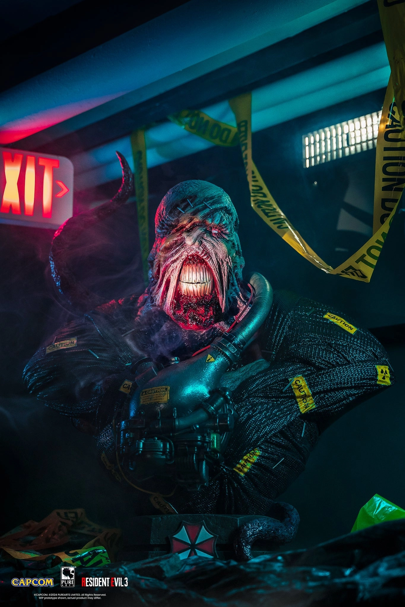 Resident Evil 3 Remake Nemesis 1/1 Scale Bust Designer Product Holiday Ornament