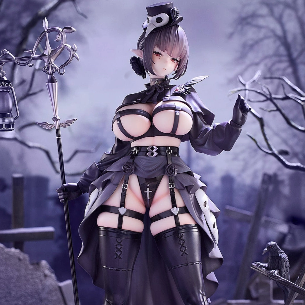 Collectible Decor Manga Character Plague Doctor KARA Illustration by Sue