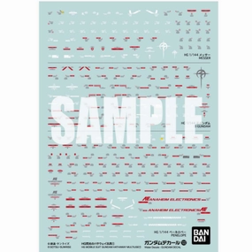 Model Kit GUNDAM DECAL 122 MOBILE SUIT GUNDAM HATHAWAY MULTIUSE 1