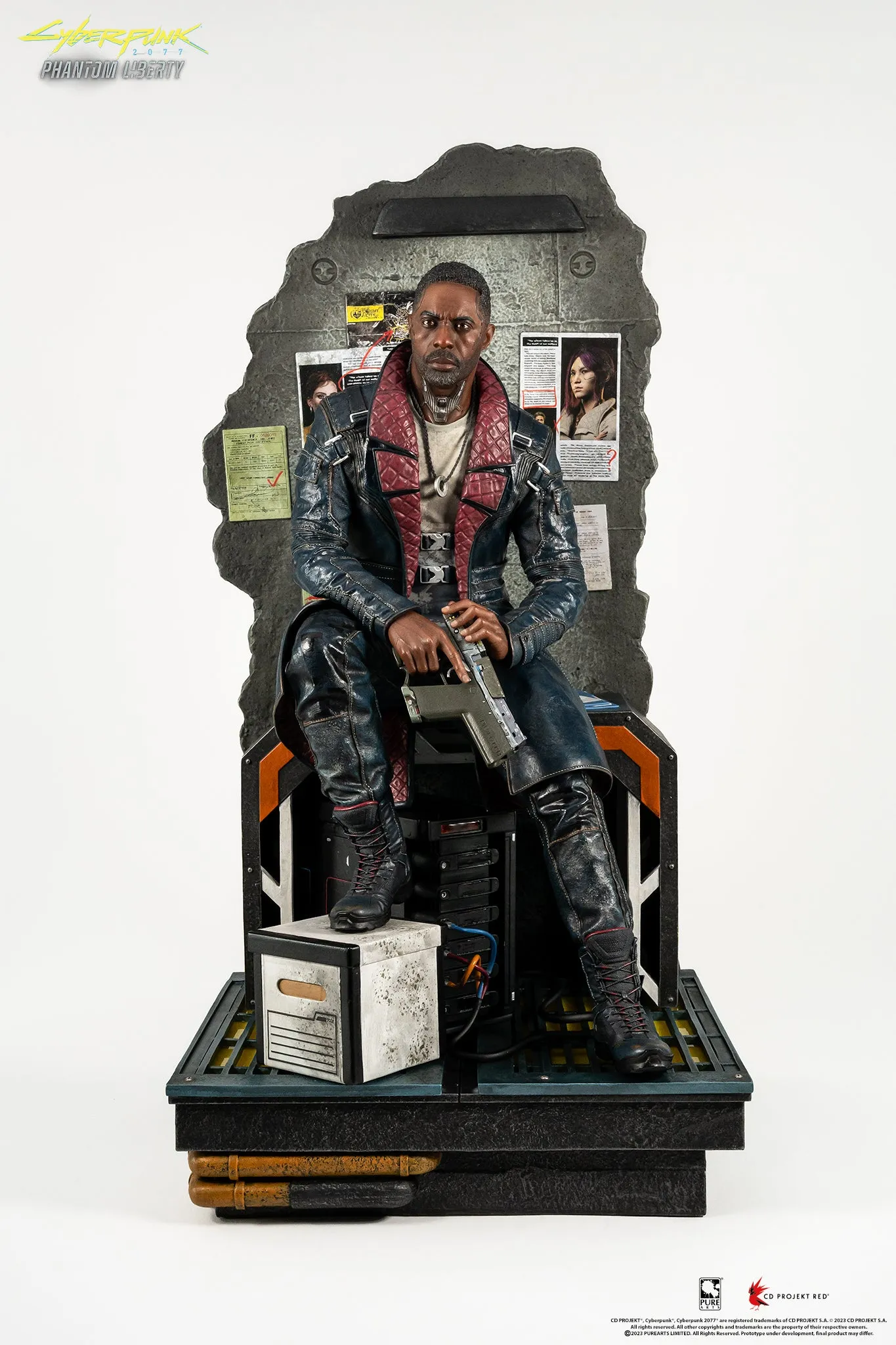PUREARTS Solomon Reed - Cyberpunk 2077: Phantom Liberty - 1/4 Scale Collectible Statue Licensed Product
