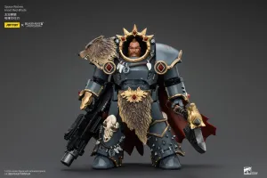 JOYTOY Warhammer The Horus Heresy Space Wolves Hvarl Red-Blade 1/18 Action Figure Cute Collectible Archeological Replica