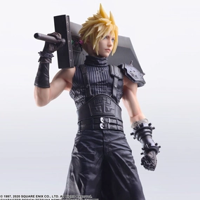 Collectible Hobby FINAL FANTASY VII REMAKE STATIC ARTS CLOUD STRIFE FIGURE
