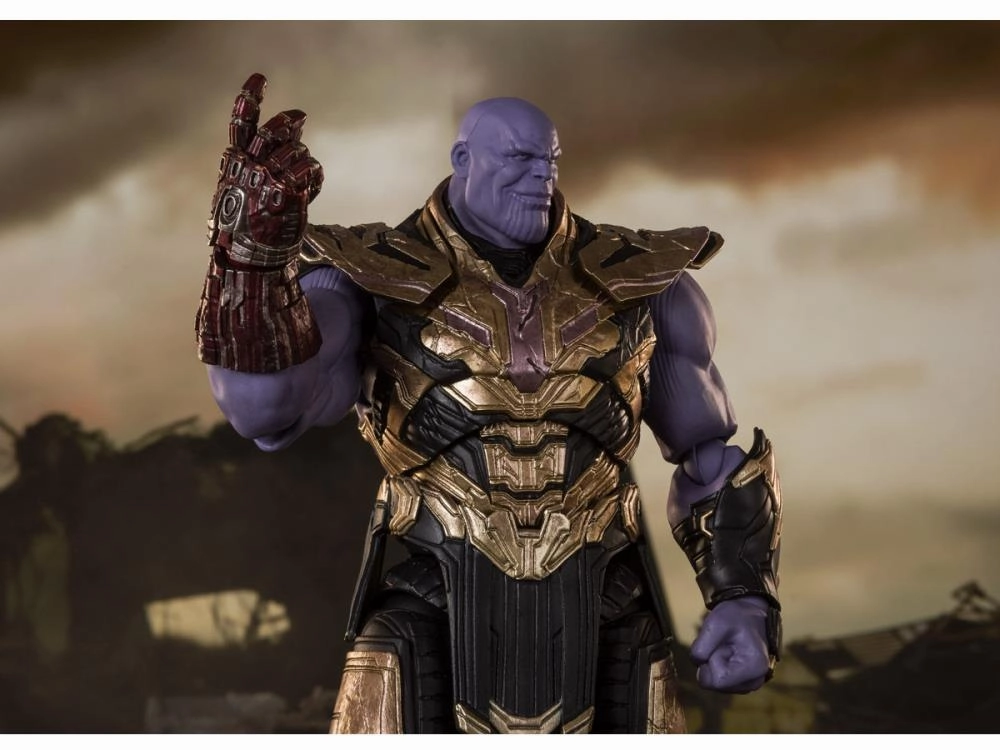 Collectible Sculpture Valuable Collectible S.H.FIGUARTS AVENGERS ENDGAME FINAL BATTLE THANOS